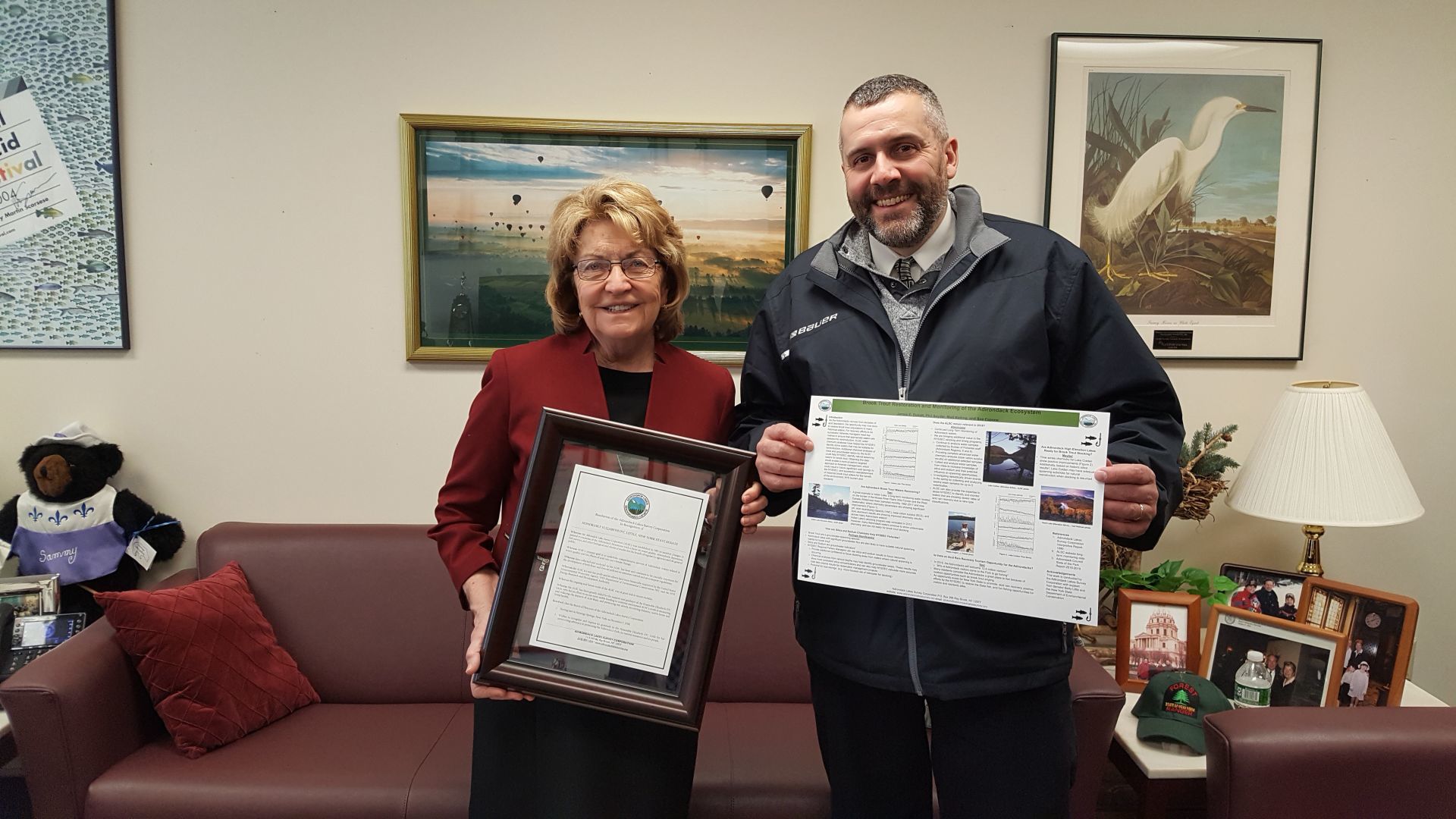 Sen. Betty Little honored